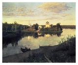 Evening Bells, 1892 Art by Isaac Levitan