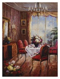 Wine Apertif Salon Poster by Foxwell 