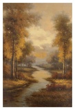 Fall Creek Poster by Pierre 