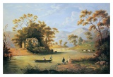 Navegando por el Hudson Láminas por John Woodhouse Audubon Navegando por el Hudson Láminas por John Woodhouse Audubon