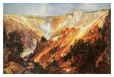 Le Grand Cañon de Yellowstone Poster par Thomas Moran