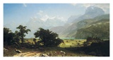 Lac de Lucerne Affiches par Albert Bierstadt