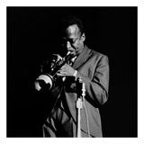 Miles Davis Poster von Lee Tanner