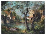 Mill Bridge Art by Michael R. Miller