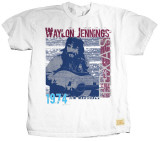 Waylon Jennings - Hanging Out T-shirts by Jim Marshall