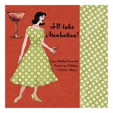 Lisa Ven Vertloh - Manhattan Lady - Poster Lisa Ven Vertloh - Manhattan Lady - Poster