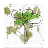 Butterfly Flower I Posters van Jan Weiss
