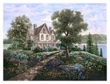 Emerald Bay Bluff Poster by Carl Valente
