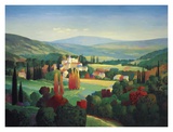 Hills of Provence Affiches par Max Hayslette