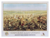 Le dernier combat de Custer Affiches par Edward Szmyd