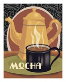 Mocha Prints by Betty Whiteaker