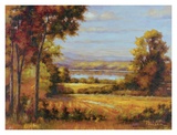 Autumn Trees I Art by Hannah Paulsen