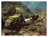 Traversée du Grand Canyon Posters par David Johnson