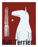 Thé Bull Terrier Affiches par Ken Bailey