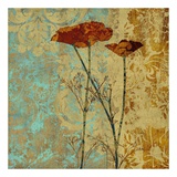 Poppy Pattern II Posters av Eloise Ball Poppy Pattern II Posters av Eloise Ball