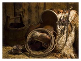 In The Tack Room Poster by Robert Dawson