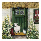 Green Door Prints by Suzanne Etienne