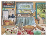 Cosecha de pastel de manzana Láminas por Janet Kruskamp