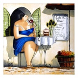 Wine Tasting at Café da Vinci Posters par Ronald West