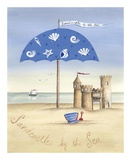 Sandcastles by the Sea Prints by Katharine Gracey