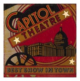 The Best Show In Town Affiches par Bruce Jope