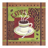 Cafe Exotica I Art by Jennifer Brinley Cafe Exotica I Art by Jennifer Brinley