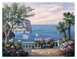 Costa del Sol Kunstdruck von Sung Kim