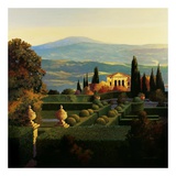 Villa D'Orcia Posters par Max Hayslette