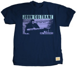 John Coltrane - Playback T-Shirt by Jim Marshall