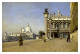Morning in Venice Affiches par Corot 