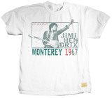 Jimi Hendrix - Monterey Pop T-shirts by Jim Marshall
