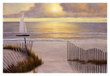 When The Sun Goes Down Poster by Diane Romanello