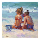 Little Treasures Poster by Lucelle Raad