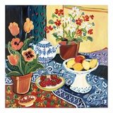 Lemons and Flowers Prints by Suzanne Etienne