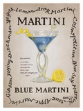 Blue Poster by Janet Kruskamp
