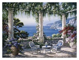 Mediterranean Terrace Posters by Sung Kim