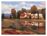 Village Reflection Affiches par Kanayo Ede