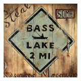Lac Bass Posters par Janet Kruskamp