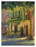 Old Town Café Prints by Haixia Liu