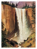 Yosemite Falls, California Arte por Albert Bierstadt Yosemite Falls, California Arte por Albert Bierstadt