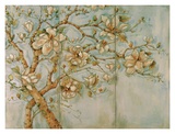Triptyque de magnolia blanc Affiches par Nicole Etienne