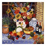 Rooster Print by Suzanne Etienne