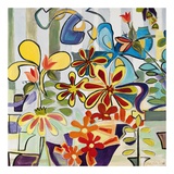 Happy Snappy Garden Affiches par Joan Elan Davis