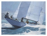 Into the Waves Posters by Robert G. Radcliffe