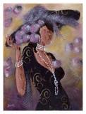 Elegantes aux Perles II Prints by Johanna Braun
