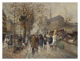 Pluvieux Market Print by Hovely 