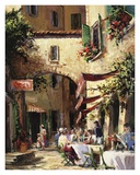 Piazza Kunstdrucke von Art Fronckowiak