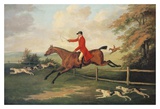 Fox Hunting Scene Prints by J.N. Sartorius