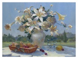 Casablanca Lilies Poster by Ruth Baderian