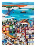 Hills of San Francisco Prints by Linnea Pergola